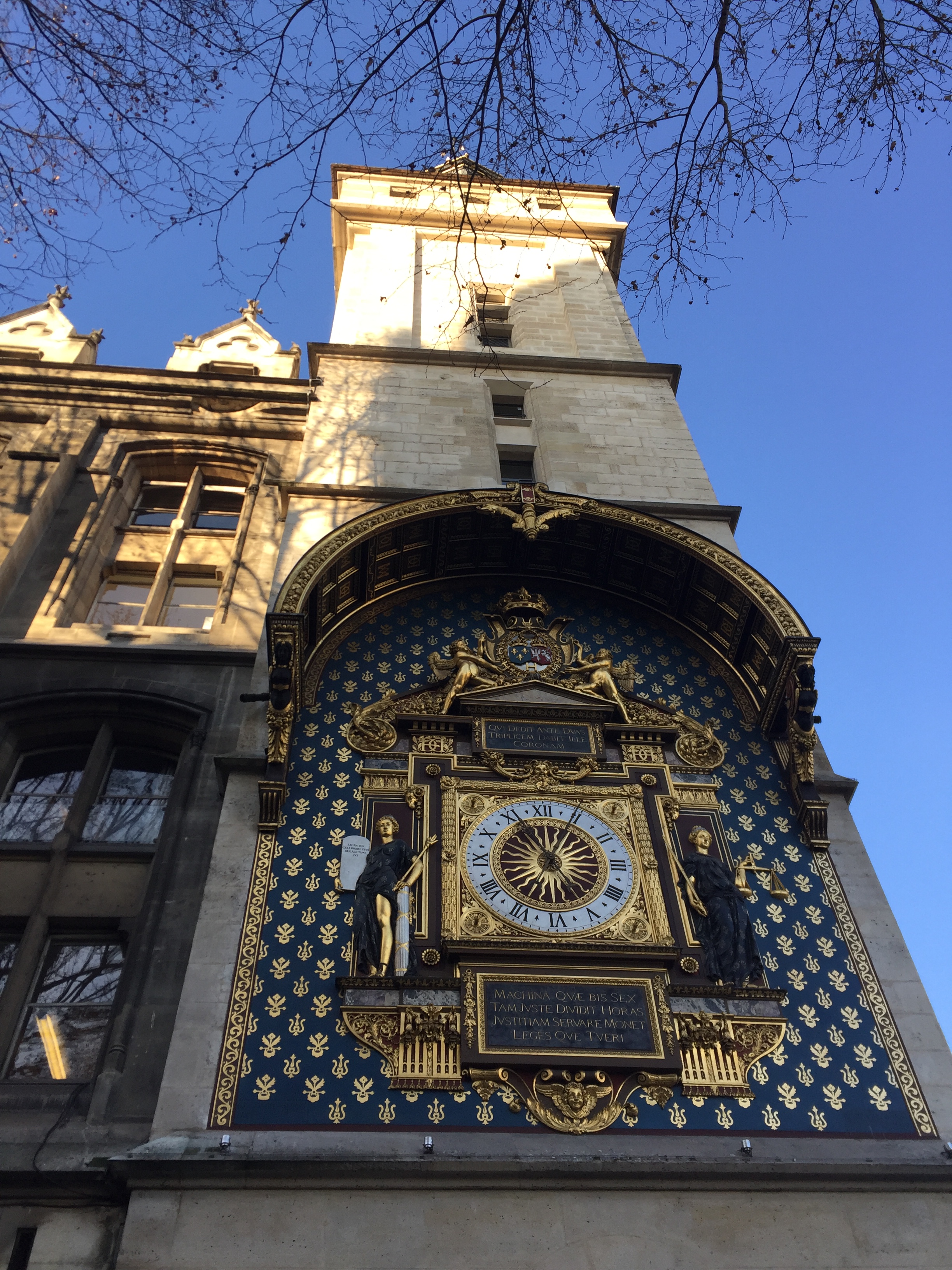 Quai de l’Horloge wandeling Sainte-Chapelle tot Bourse du Commerce