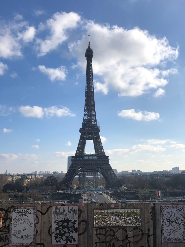 De Eiffeltoren van Parijs 